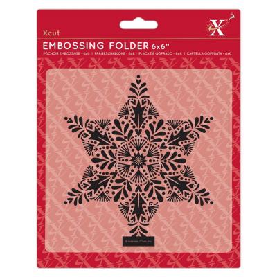 Xcut Embossingfolder - Foliage Star